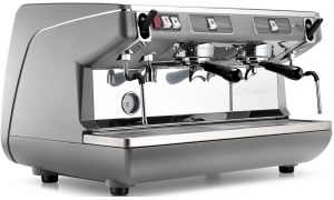 КОФЕМАШИНА РОЖКОВАЯ NUOVA SIMONELLI APPIA LIFE 2 GR S 220V ВЫС.ГР. ПОЛУАВТОМАТ СЕРАЯ